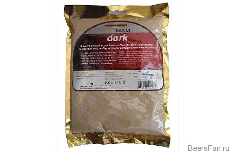 Неохмеленный сухой солодовый экстракт  Muntons Dark 0,5 кг