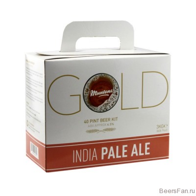 Muntons Gold IPA India Pale Ale, 3 кг