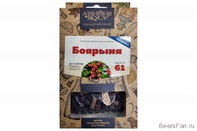 Набор Алхимия вкуса № 61 для приготовления настойки "Боярыня", 54 г