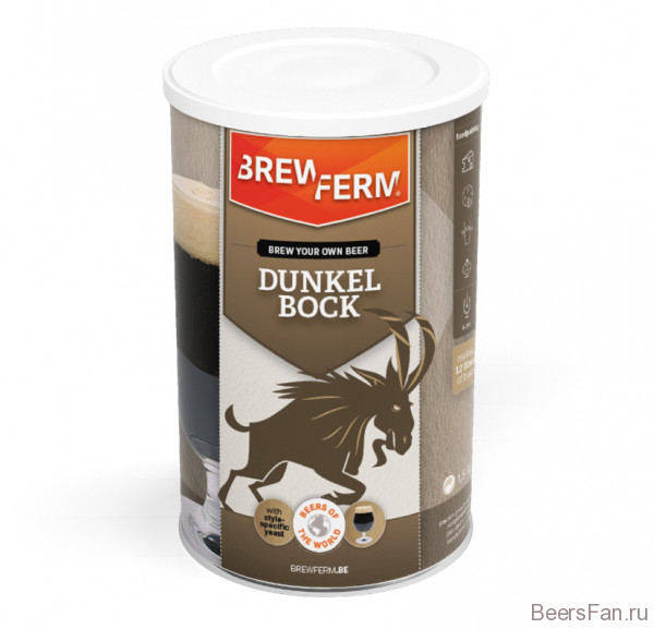 Солодовый экстракт Brewferm "Dunkel Bock", 1,5 кг
