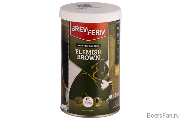 Солодовый экстракт Brewferm "Flemish Brown", 1,5 кг