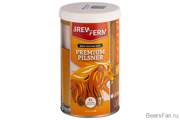 Солодовый экстракт Brewferm "Premium Pilsner", 1,5 кг