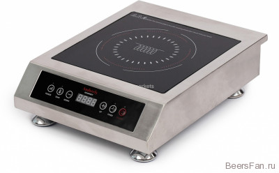 Профессиональная индукционная плита Amberly Gourmet с постоянным нагревом, 3,5 кВт (3500 Вт)